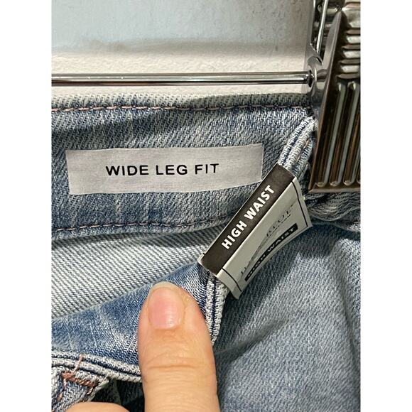 Judy Blue Light Blue Flare Jeans - Picture 7 of 15